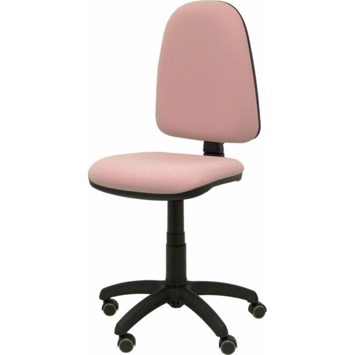 Chaise Ayna Bali roulettes rose pâle