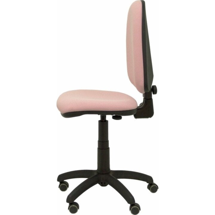 Chaise Ayna Bali roulettes rose pâle
