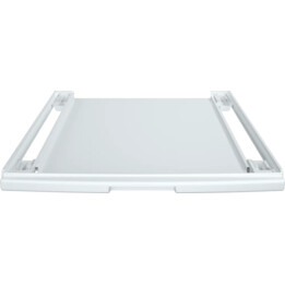 Bosch WTZ27400 kit de superposition avec tablette coulissante blanc