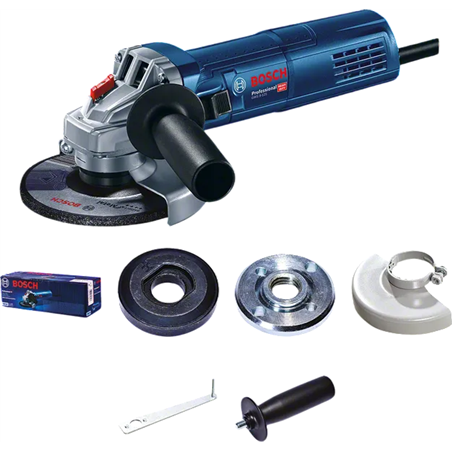 Bosh Amoladora profesional GWS 9-125, 900w, 11.000 rpm, disco 125mm