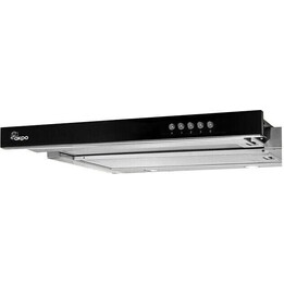 Akpo WK-7 Light Glass 50 Black Cabinet Hood