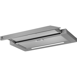 Extrator de Electrolux capuz LFP616X 600 m³/h cinza