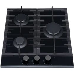 MPM Integrated Gas Hob MPM 45-GMH-16 45cm 3 Zones Black