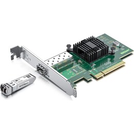 Tarjeta de red PCI-E 10G SFP+ de 10 Gtek