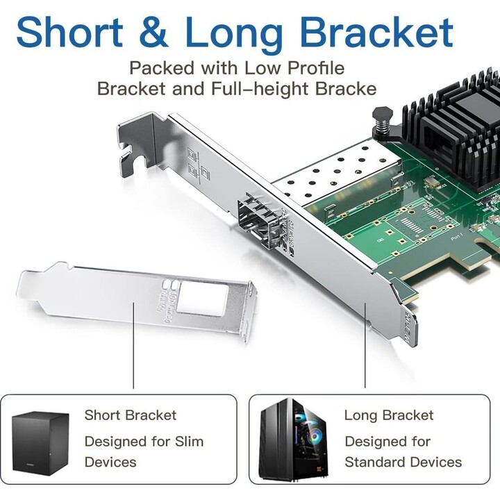 10Gtek Pci-E 10G Sfp+ Network Card