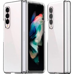 Coque rigide transparente en silicone pour Samsung Z Fold3 5G