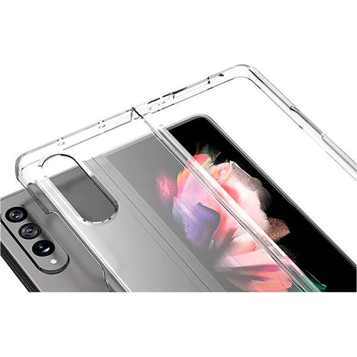Capa Rígida Transparente de Silicone Para Samsung Z Fold3 5G