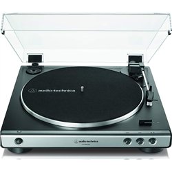 Audio Technica AT-LP60XUSBGM Schwarzer Plattenspieler