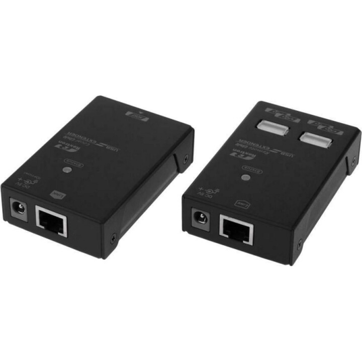 GENERICO 60080101 extensor multiplicador USB + RJ45 4 puertos USB 2.0