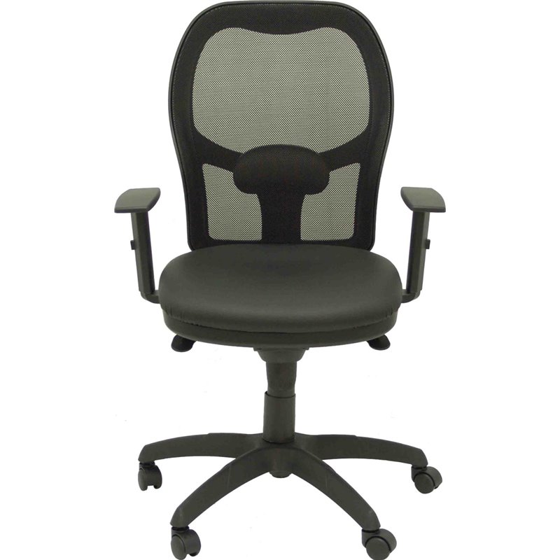 Black mesh jogger chair seat