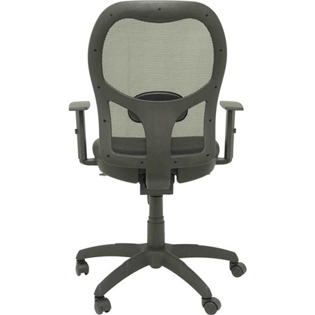 Black mesh jogger chair seat