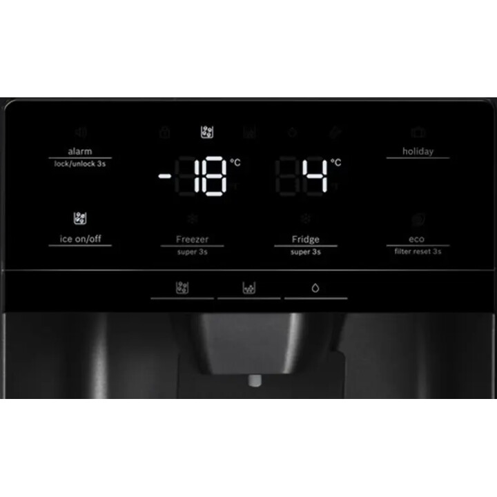 Bosch Series 6 Kad93ABEP FRIDIO SIDE 562 L nero