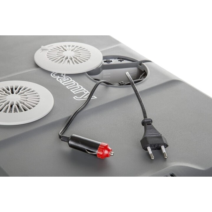 Camry CR 8061 45L Electric Cooler Gray White