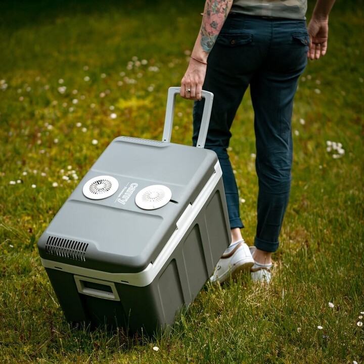 Camry CR 8061 45L Electric Cooler Gray White