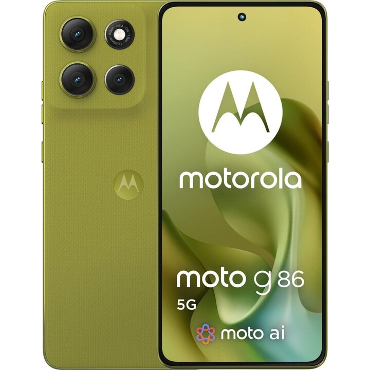 Motorola XT2527-2 Moto G86 5G, 256GB 8GB RAM, Dual Sim, Pantone Golden Cypress, Verde