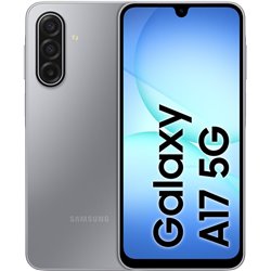 Samsung Galaxy A17 5G, 8GB RAM 256GB, teléfono inteligente AI, marco delgado de 7.5 mm, 50mp, 5000 mAh, gris