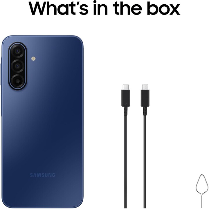 Samsung Galaxy A17 5G, 8GB RAM 256GB, teléfono inteligente AI, marco delgado de 7.5 mm, 50mp, 5000 mAh, azul