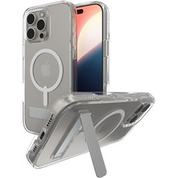Zagg Crystal Palace Snap Ks, Graphen-Stahl-Hülle mit integriertem Kickstand für iPhone 16 Pro Max