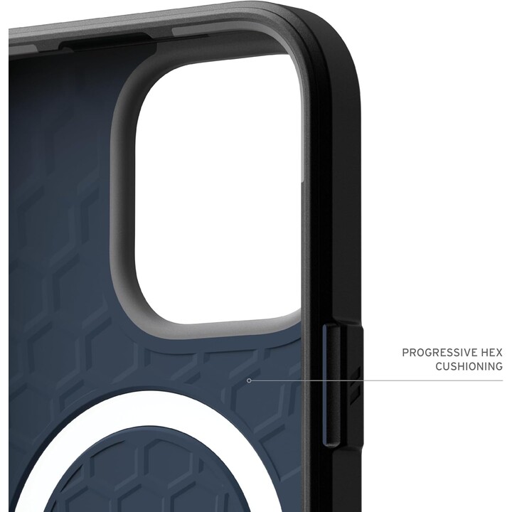 Case civil de UAG para iPhone 16 Pro, Blue