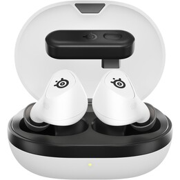 Cuffie da gioco wireless Steelseries Arctis Gamebuds In-Ear Bluetooth bianche