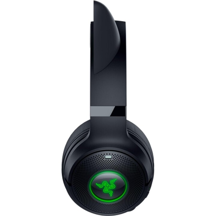 Razer Kraken Kitty V2 BT, auricolare Wireless Bluetooth RGB con orecchie da gattino, nero