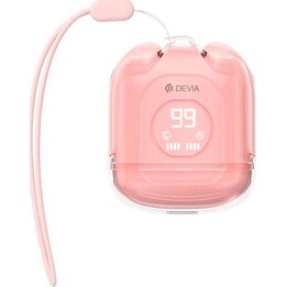 Devia Smart M6 Fone de ouvido sem fio / TWS / Bt 5.3 / 250 mAh / Rosa