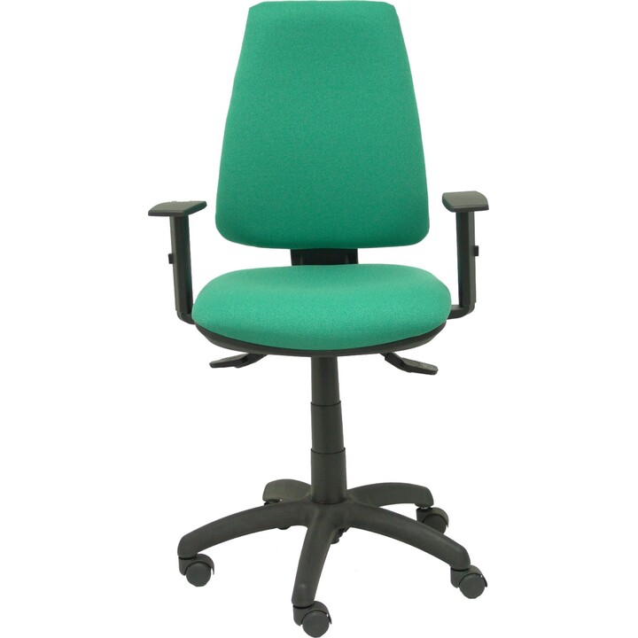 Elche s bali chaise verte accoudoirs reg
