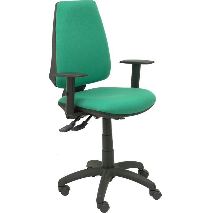 Elche s bali chaise verte accoudoirs reg