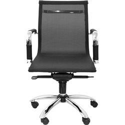 Fauteuil Barrax confiant en maille noire