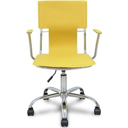 Yellow bogarra chair