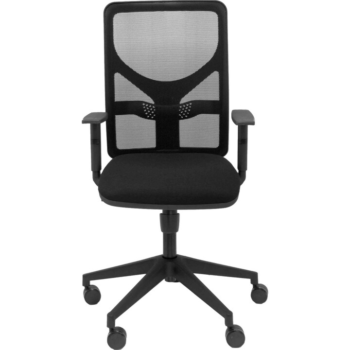 Chaise Motilla assise en maille noire b