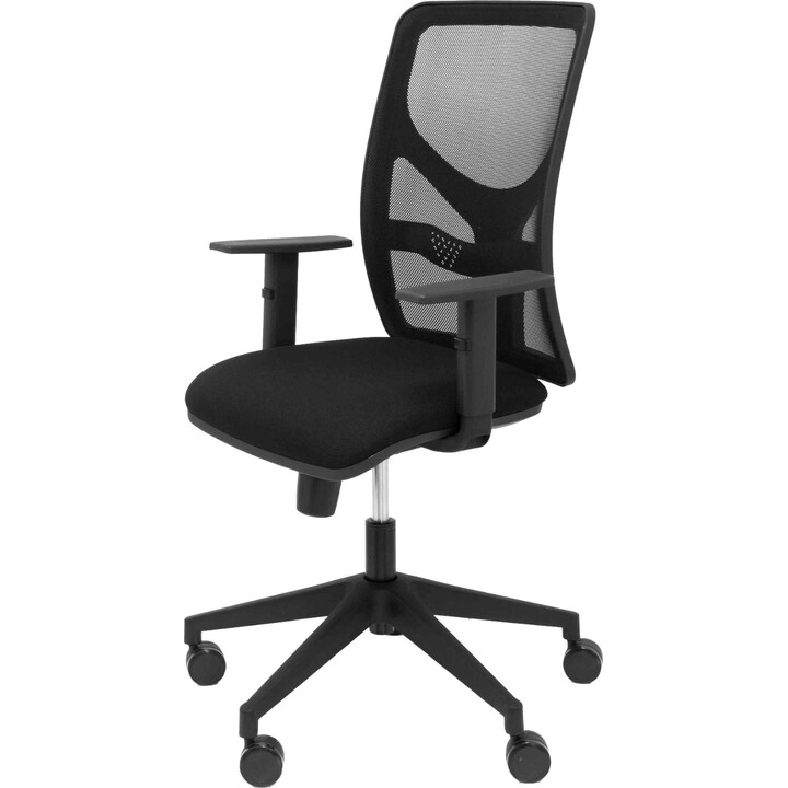 Chaise Motilla assise en maille noire b