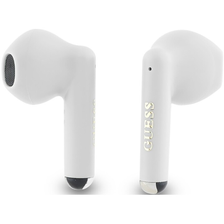 Guess Classic Wireless Ohrhörer / TWS / Bt 5.3 / Sprachsteuerung / 300 mAh / Weiß / GUTWSJ14ESGH