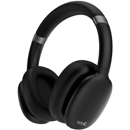 Cool Roller auscultadores estéreo Bluetooth sem fios pretos