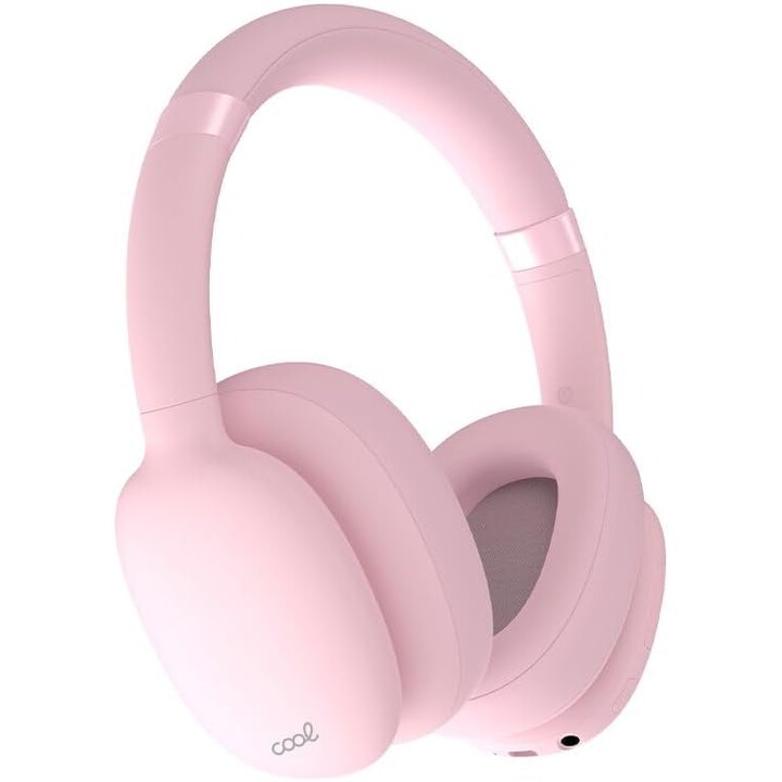 Cool Roller wireless stereo Bluetooth headphones pink