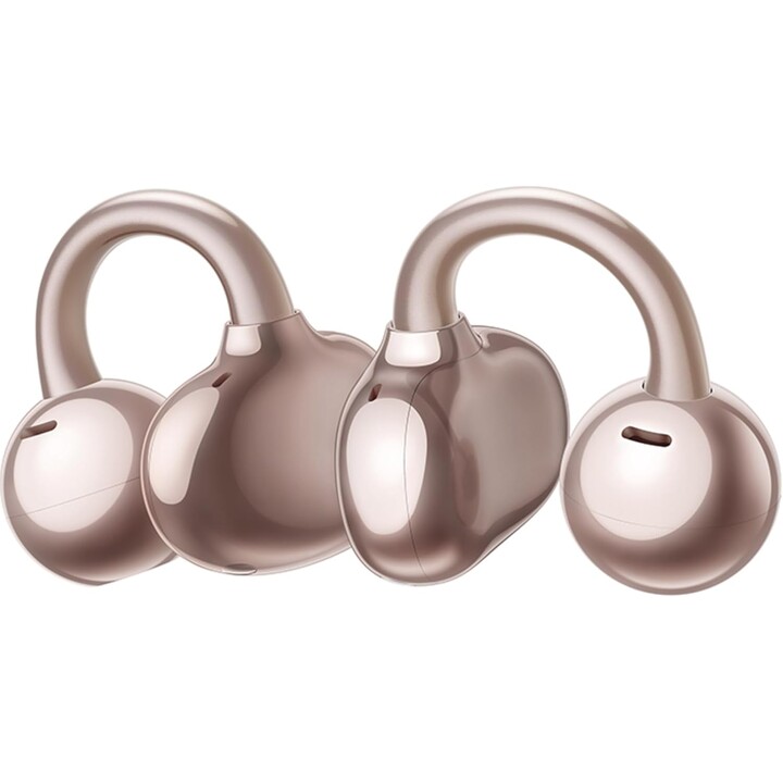 Écouteurs sans fil Huawei FreeClip Rose (or rose)