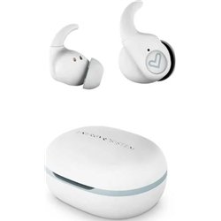 Écouteurs intra-auriculaires Bluetooth Energy System High Jump BT 5.3 Sports IPX5 Secure-Fit+ 20h Mains libres Couleur blanche