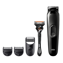 Recortadora de barba y cabello Braun SK3300 4 en 1 con Gillette Fusion5 ProGlide