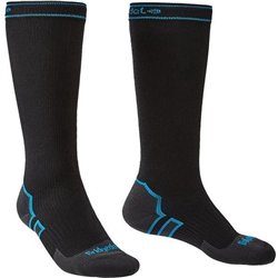 Bridgedale Stormsock Chaussettes hautes imperméables - Noir/Bleu Tailles Disponibles 36-39
