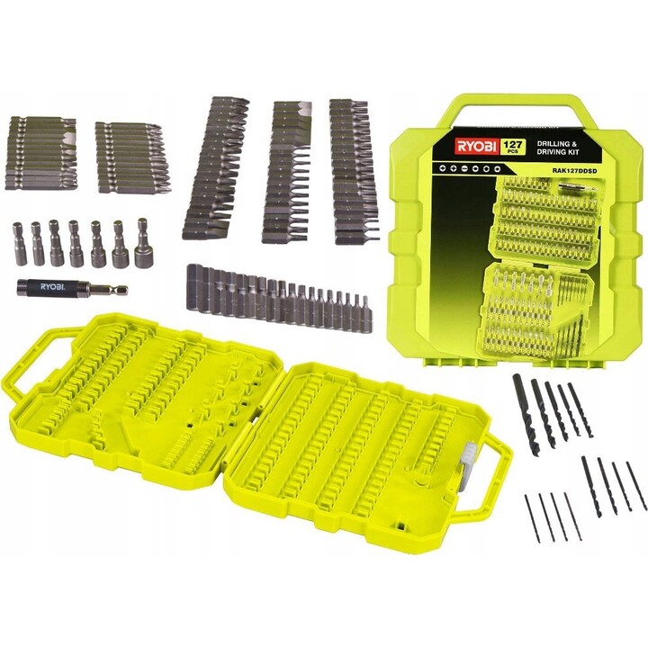 161116 Ryobi Bit- und Bohrer-Set