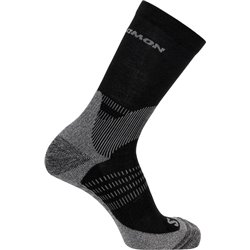 Lot de 2 paires de chaussettes Salomon X Ultra Access Crew - anthracite/noir, taille S