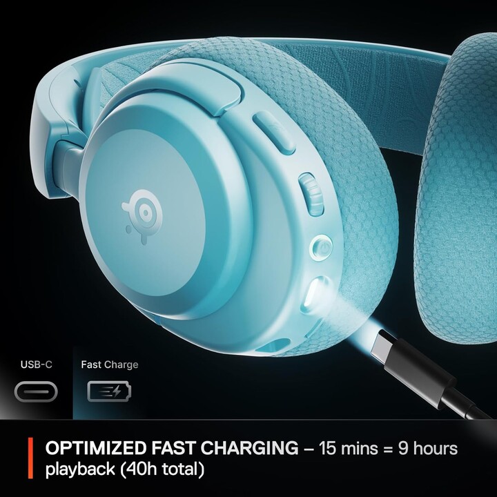 Steelseries Arctis Nova 3p Auriculares Inalámbrico Diadema Música/uso Diario Bluetooth Color Aguamarina