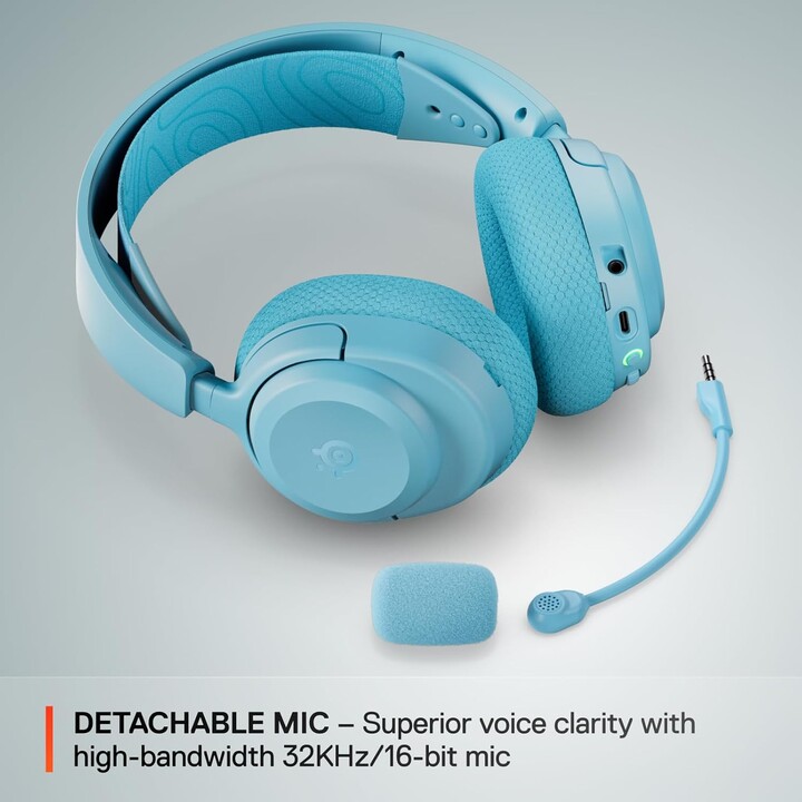 Steelseries Arctis Nova 3p Auriculares Inalámbrico Diadema Música/uso Diario Bluetooth Color Aguamarina