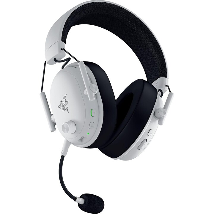 Razer Blackshark V3, auriculares de deportes electrónicos inalámbricos, controladores Triforce de 50 mm, blanco
