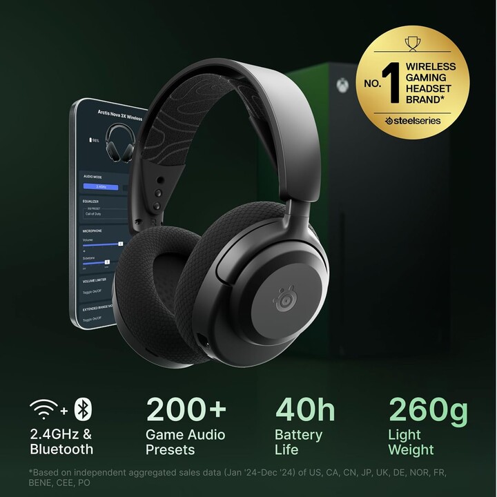 Fones de ouvido Steelseries - Arctis Nova 3xw Preto (61689)