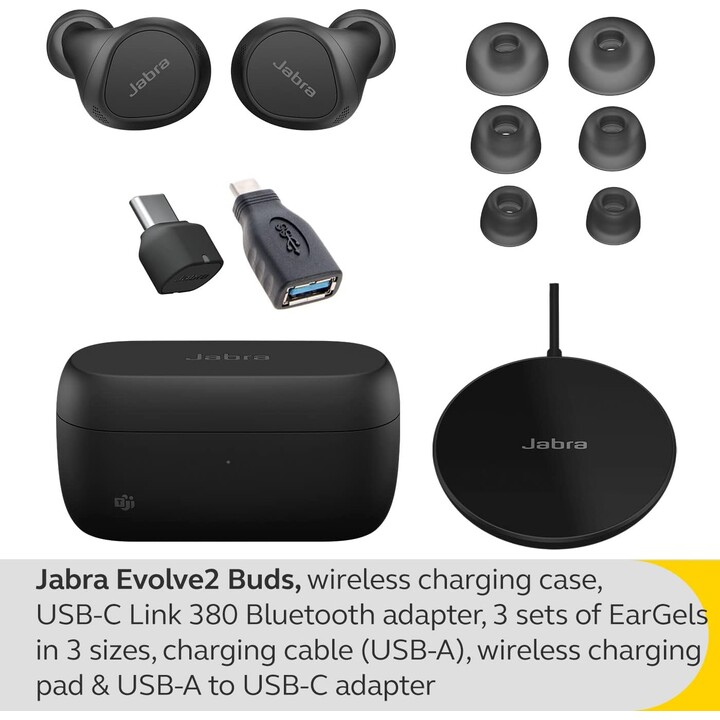 Jabra Evolve2 Buds MS Auricolare In-Ear