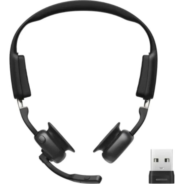 SHOKZ C610-AA-BK Headset and Headphones Wireless Ear Hook Office/Call Center USB Type A Bluetooth Black