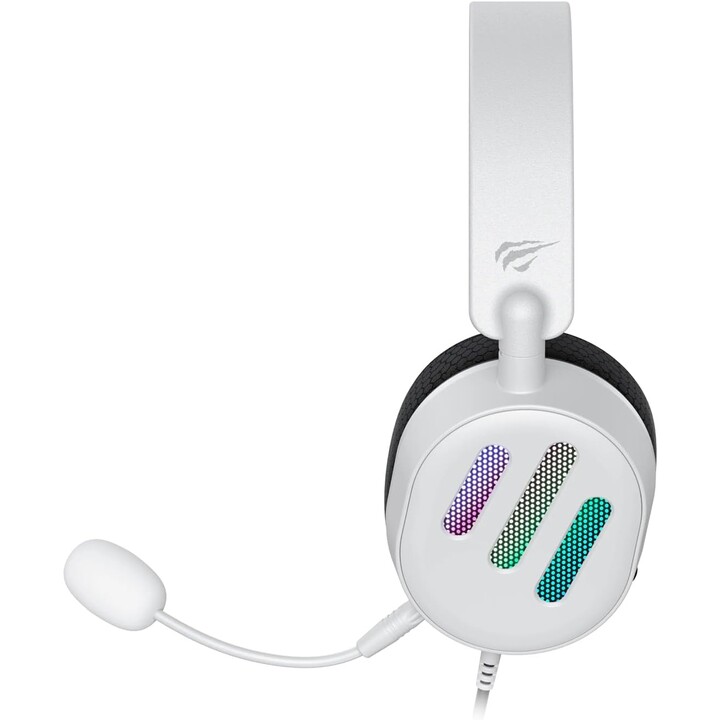 Fone de ouvido para jogos Havit H2038U (branco/preto)