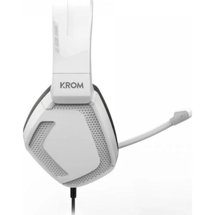 Fones de ouvido para jogos Kopa Pro brancos. Estéreo/pc/ps4/ps5/switch/smartphone/tablet (nxkromkopaprowh)