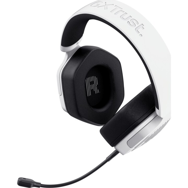 Casque Gaming avec Microphone Trust Gaming GXT 492W Carus/ Jack 3.5/ Blanc